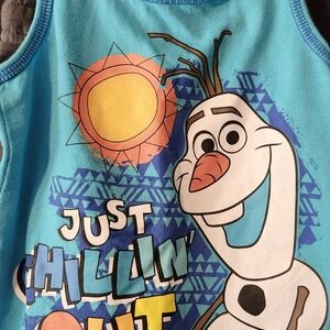 Disney Blue Olaf Kids Matching Set